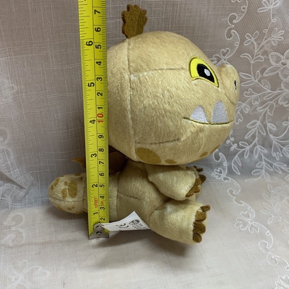 Spin Master 2017 How to Train Your Dragon Meatlug 6" Plush - Picture 3 of 7